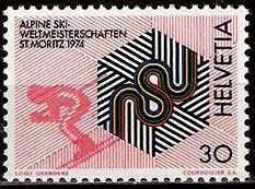 Serie de sellos Suiza nº 0931 (**)