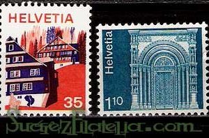 Serie de sellos Suiza nº 0992/93 (**)
