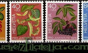 Serie de sellos Suiza nº 1013/16 (**)