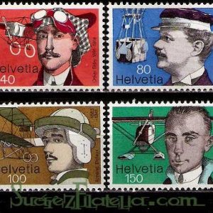 Serie de sellos Suiza nº 1017/20 (**)