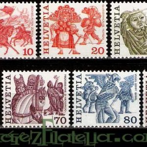 Serie de sellos Suiza nº 1033/41 (**)