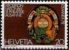 Serie de sellos Suiza nº 1046 (**)
