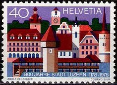 Serie de sellos Suiza nº 1047 (**)