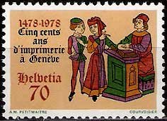 Serie de sellos Suiza nº 1048 (**)