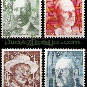 Serie de sellos Suiza nº 1080/83 (**)