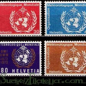 Serie de sellos Suiza Servicio nº S 437/40 (**)