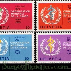 Serie de sellos Suiza Servicio nº S 446/49 (**)