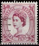 Serie sellos Inglaterra 0270 (o). Suelto
