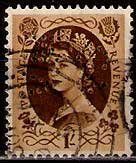 Serie sellos Inglaterra 0276 (o). Suelto