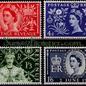 Serie sellos Inglaterra 0279/82 (**)