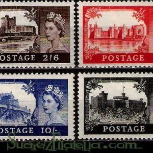 Serie sellos Inglaterra 0283/86 (*)