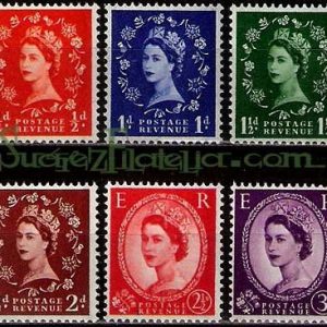 Serie sellos Inglaterra 0306/11 (**)