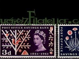 Serie sellos Inglaterra 0359/61 (**)