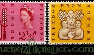 Serie sellos Inglaterra 0370/71 (**)