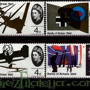 Serie sellos Inglaterra 0407/14 (**)