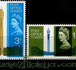 Serie sellos Inglaterra 0415/16 (**)