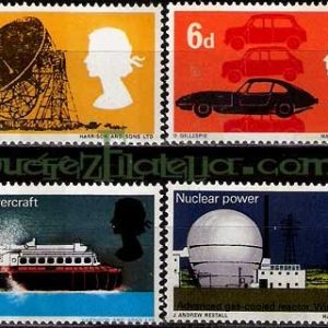 Serie sellos Inglaterra 0449/52 (**)