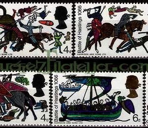 Serie sellos Inglaterra 0453/60 (**)