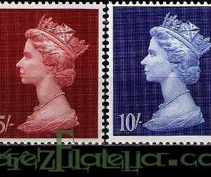Serie sellos Inglaterra 0487/90 (**)
