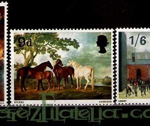 Serie sellos Inglaterra 0491/93 (**)