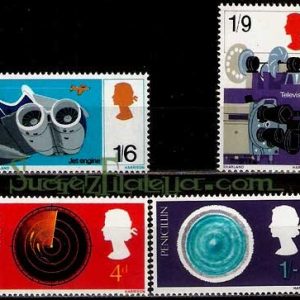 Serie sellos Inglaterra 0495/98 (**)