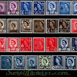 Serie sellos Inglaterra 0514/41 (**)