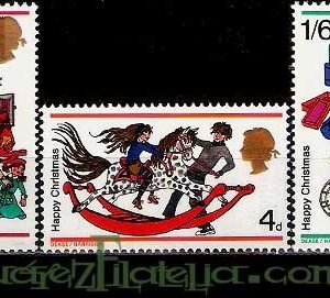 Serie sellos Inglaterra 0546/48 (**)