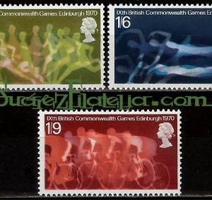 Serie sellos Inglaterra 0596/98 (**)