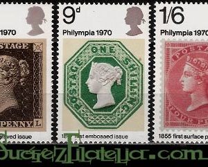 Serie sellos Inglaterra 0599/601 (**)