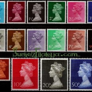 Serie sellos Inglaterra 0605/20 (**)