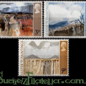 Serie sellos Inglaterra 0621/23 (**)