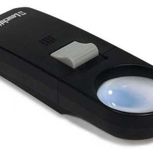 Lupa de bolsillo 7X con iluminación Led. Leuchtturm