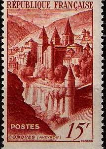 Serie sellos Francia 0792 (**)