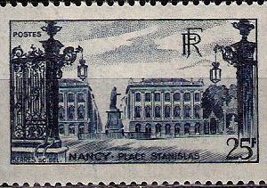 Serie sellos Francia 0822 (**)