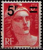 Serie sellos Francia 0827 (**)