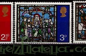 Serie sellos Inglaterra 0650/52 (**)