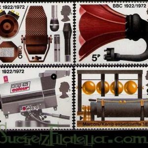 Serie sellos Inglaterra 0665/68 (**)