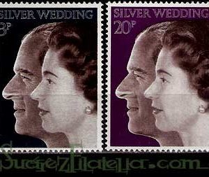 Serie sellos Inglaterra 0672/73 (**)