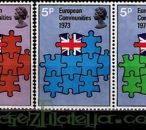 Serie sellos Inglaterra 0675/77 (**)
