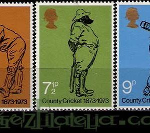 Serie sellos Inglaterra 0684/86 (**)