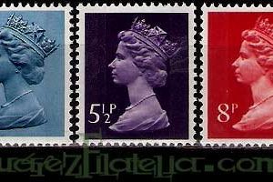 Serie sellos Inglaterra 0697/99 (**)