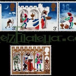 Serie sellos Inglaterra 0702/07 (**)