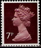 Serie sellos Inglaterra 0734 (**)