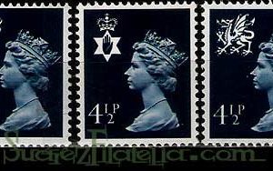 Serie sellos Inglaterra 0739/41 (**)