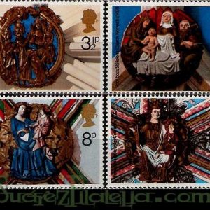 Serie sellos Inglaterra 0742/45 (**)