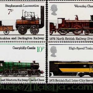 Serie sellos Inglaterra 0760/63 (**)