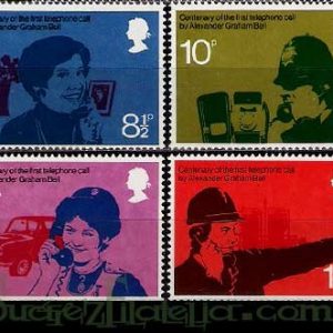 Serie sellos Inglaterra 0786/89 (**)