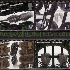 Serie sellos Inglaterra 0790/93 (**)
