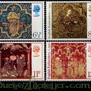 Serie sellos Inglaterra 0813/16 (**)