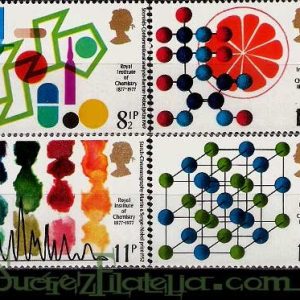 Serie sellos Inglaterra 0825/28 (**)